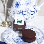 Alfajores con chocolate