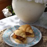 Tap Churrasco Cebolla Caramelizada Pimenton Pan Croissant