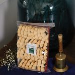 Galletas Flor de Vainilla con Punto de Chocolate