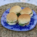 Tapado Roast Beef Rúcula Ciboulette Pan Redondo