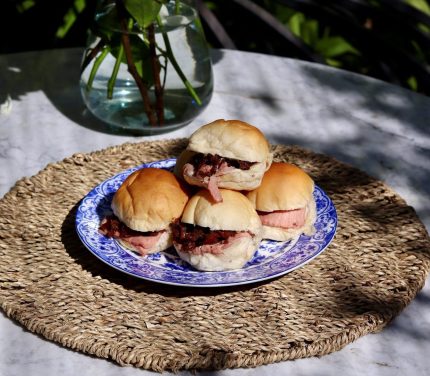 Tapado Roast Beef Tomate Deshidratado Pan Redondo - 25 Unidades